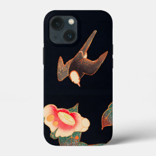 Swallow and Camellia (1900) by Ito Jakuchu iPhone 13 Mini Case