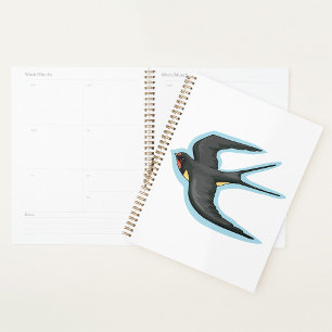 Swallow Bird Flying Planner