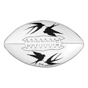 Swallow Birds Silhouettes Thunder_Cove American Football