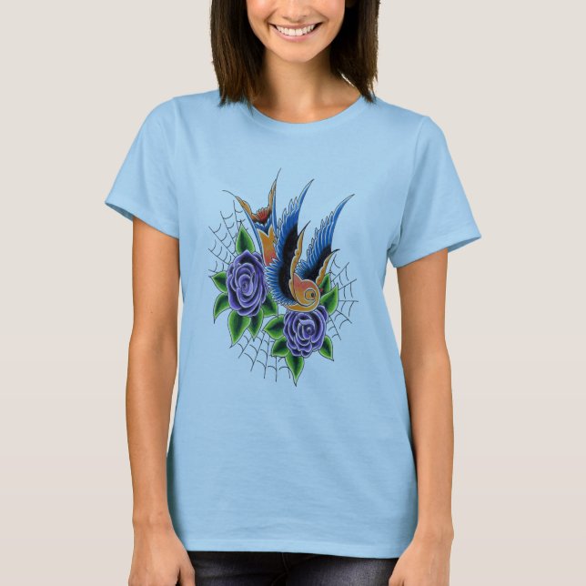Swallow Burnout Tee (Front)