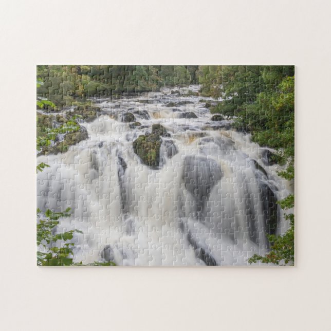 Swallow Falls, Betws y Coed, Wales Jigsaw Puzzle (Horizontal)