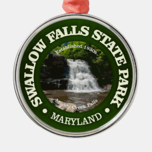 Swallow Falls SP Metal Tree Decoration