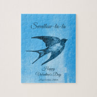 Swallow la-la naughty Valentine's Day