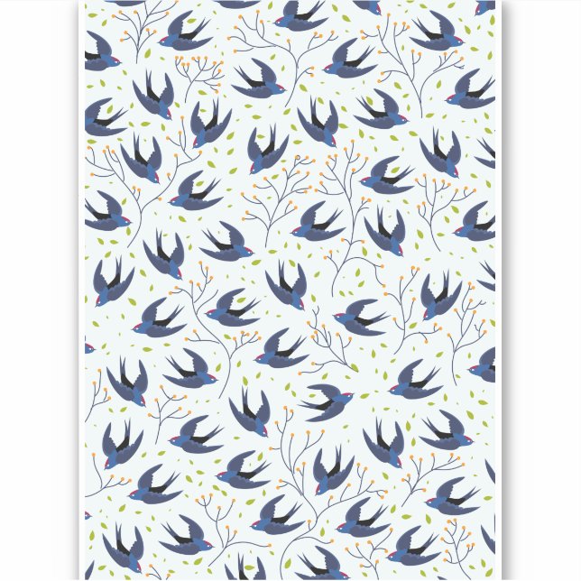 Swallow pattern (Front)