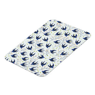 Swallow pattern magnet