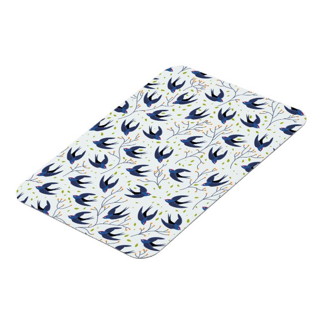 Swallow pattern magnet (Left Side)
