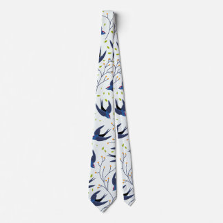 Swallow pattern tie