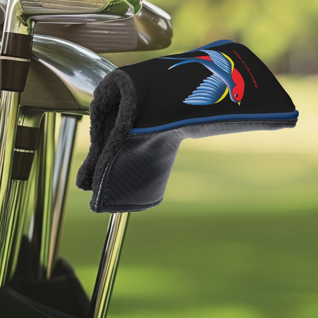 Swallow Red Blue Tattoo Golf Head Cover (Creator Uploaded)