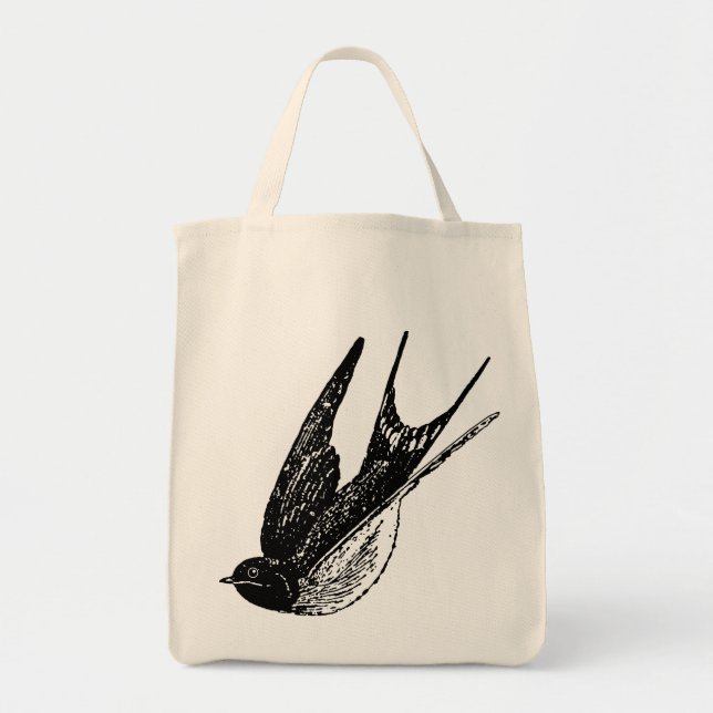 Swallow Tote Bag (Front)
