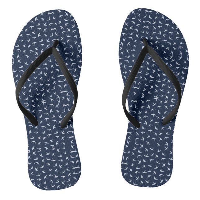 Swallows Flip Flops (Footbed)