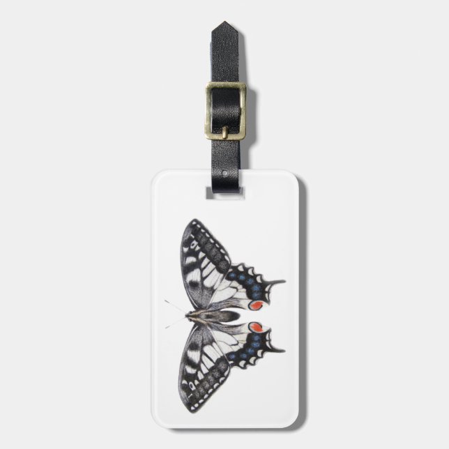 Swallowtail 2012 luggage tag (Front Vertical)
