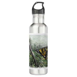 Swallowtail Butterfly 710 Ml Water Bottle