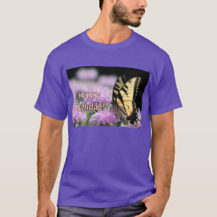 Swallowtail butterfly birthday wishes T-Shirt