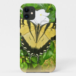 Swallowtail Butterfly - Flowers iPhone 11 Case