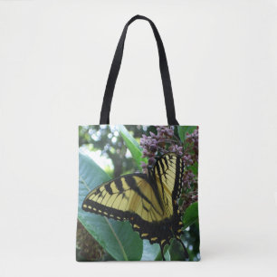 Swallowtail Butterfly I on Milkweed at Shenandoah Tote Bag