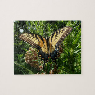 Swallowtail Butterfly III Beautiful Colourful Phot Jigsaw Puzzle