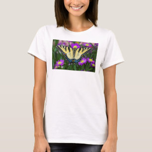 Swallowtail Butterfly on daisy T-Shirt