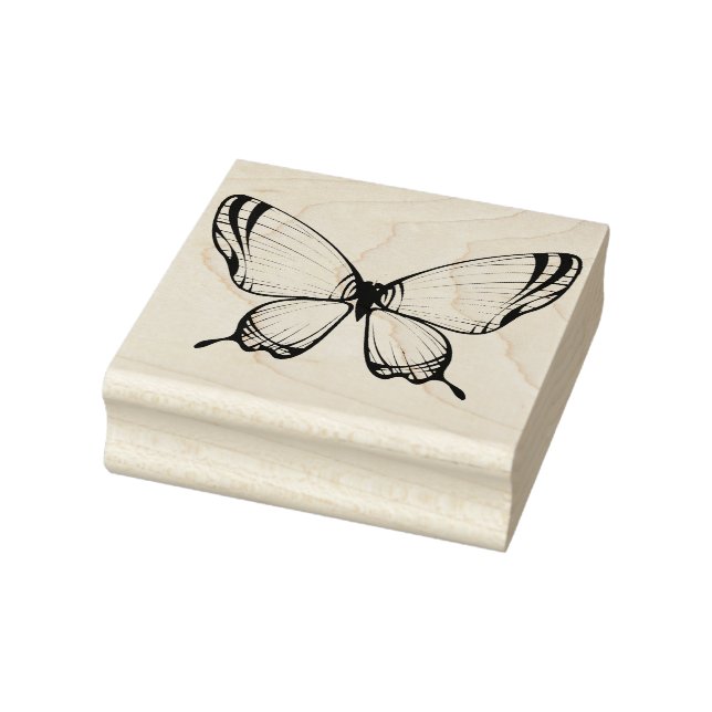 Swallowtail Butterfly RubberStamp Rubber Stamp (Stamp)