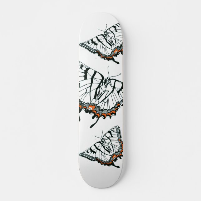 Swallowtail Butterfly Skateboard (Front)