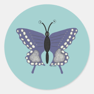 Swallowtail Butterfly Sticker