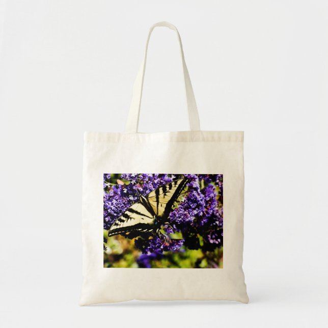 Swallowtail Butterfly Tote Bag (Front)