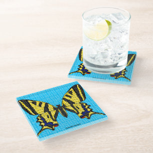 Swallowtail - Glass Coaster