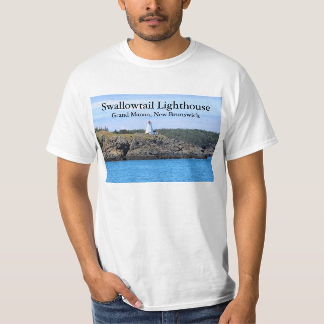 Swallowtail Lighthouse, Grand Manan, N.B. T-Shirt (Front)
