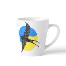 Swallowtail on Blue & Yellow, Ukrainian design
