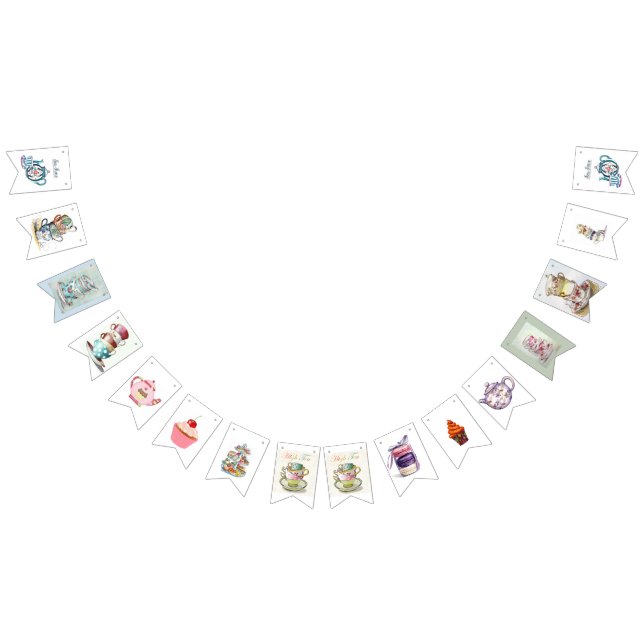 Swallowtail Party Bunting - Tea Party Bunting (All)