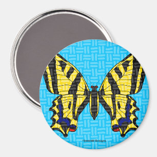 Swallowtail (round) - Magnet