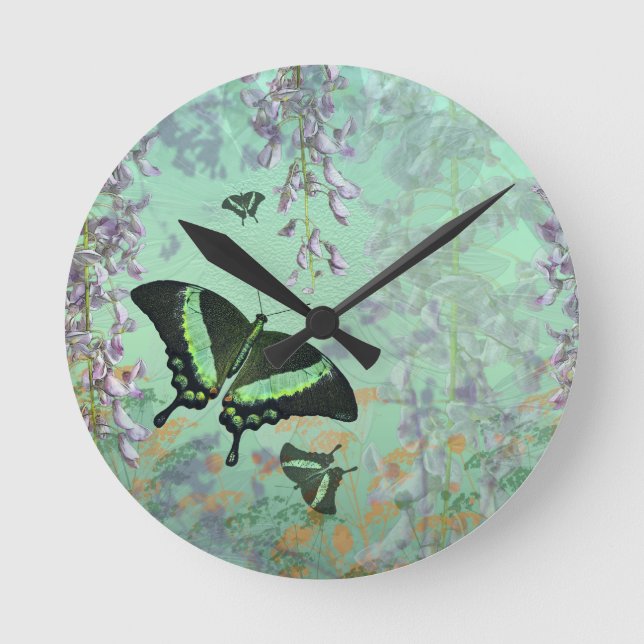 Swallowtail Summer Clock (Front)