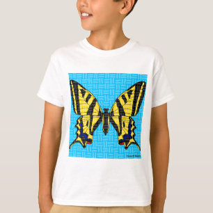 Swallowtail (white) - Boy's T-Shirt