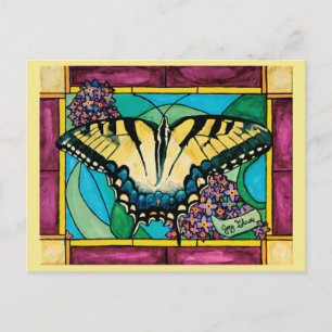 Swallowtail Window Postcard