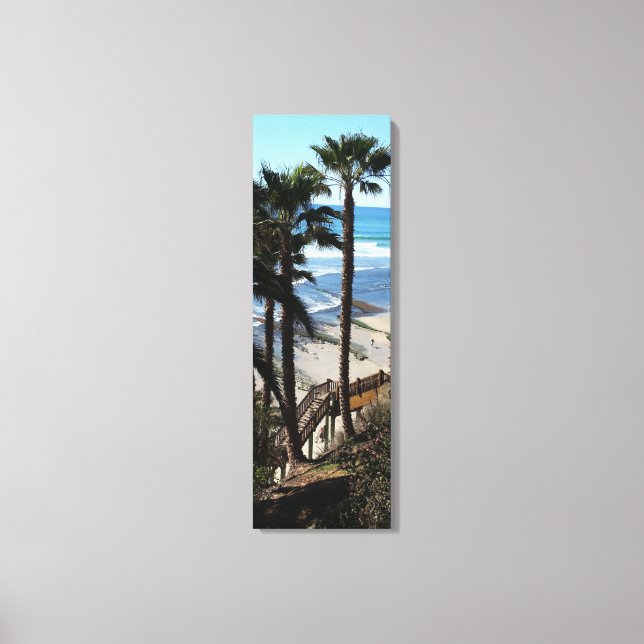Swami’s Beach: Encinitas, CA Canvas Print (Front)