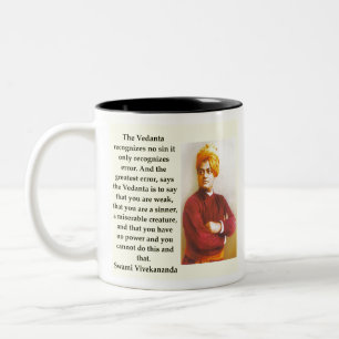 Swami Vivekananda Two-Tone Coffee Mug