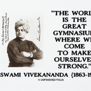 Swami Vivekananda World Great Gymnasium Strong Mouse Mat