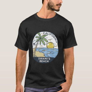Swami'S Beach California Illustrated Ocean T-Shirt