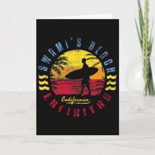 Swami's Beach Surfing For Men Women Girls Kids Card