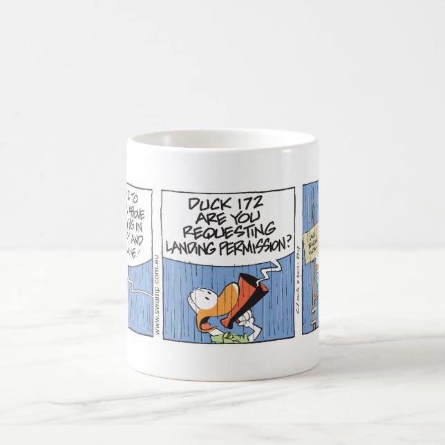 Swamp Air Traffic Control Coffee Mug (Center)