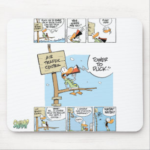 Swamp Air Traffic Control Communications Mouse Mat