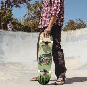 Swamp Alligator Gator  Skateboard