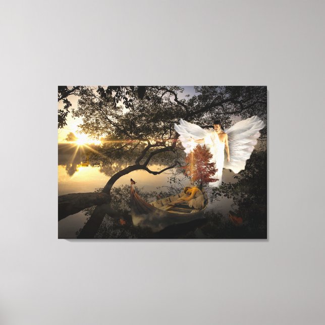 Swamp Angel canvas reproduction  Print (Front)