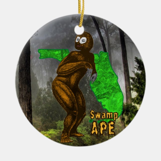 Swamp Ape Ornament (Front)