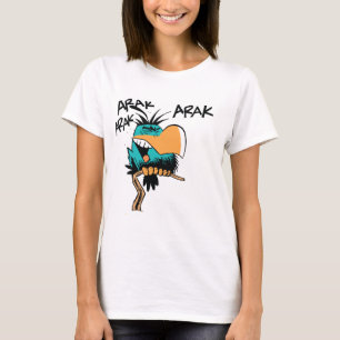 Swamp Bludgerigar Bird Cartoon Women's Shirt