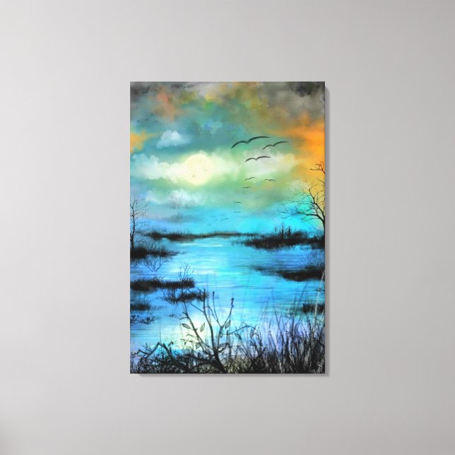 Swamp Canvas Print (Front)