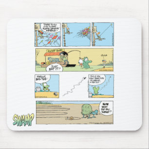 Swamp Cartoon Compilation Mousepad
