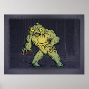 Swamp Creature Poster