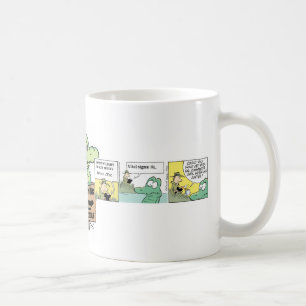 Swamp Crocodile Cartoon Coffee Mug
