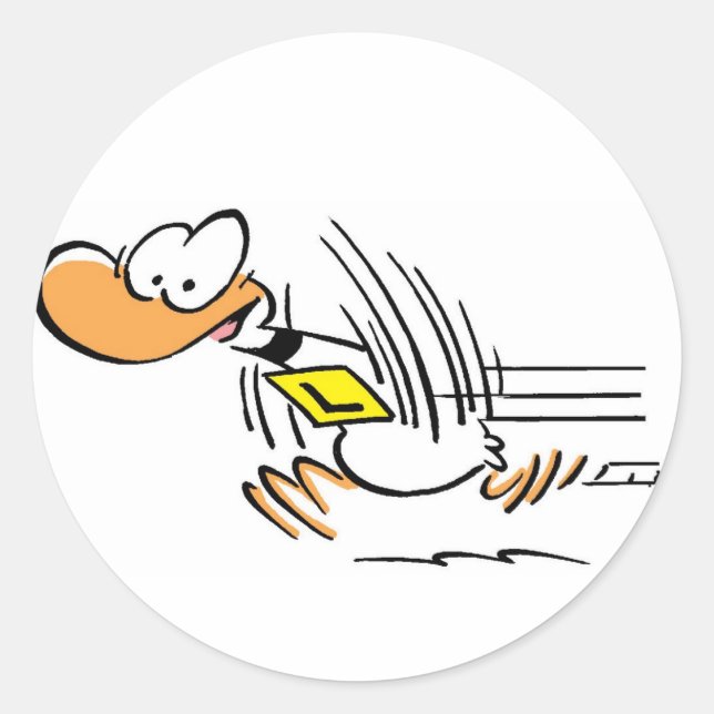 Swamp Ding Duck Take-Off Sticker (Front)