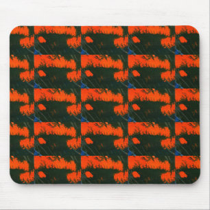 "Swamp Fire #2" Abstract Design Mousepad